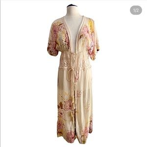 Ladies size small boho coverup